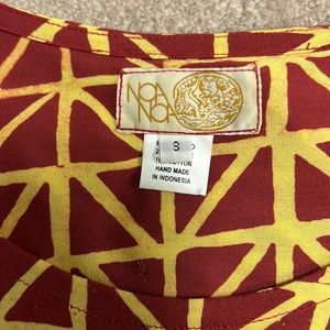 Noa Noa tee with 3/4 length sleeves